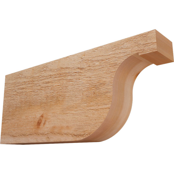 Ekena Millwork RFT04X10X24DEL00RWR