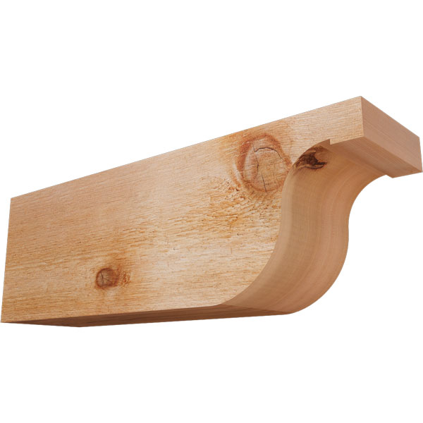 Ekena Millwork RFT06X08X24DEL00RWR