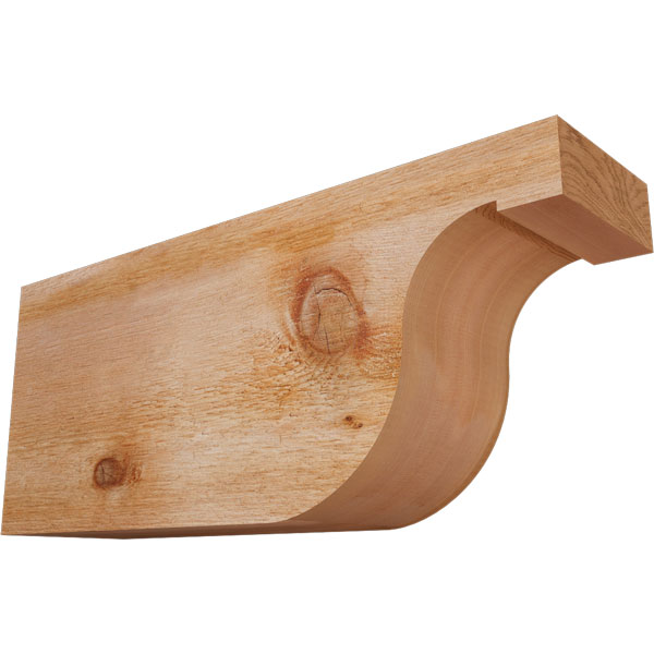 Ekena Millwork RFT06X10X24DEL00RWR