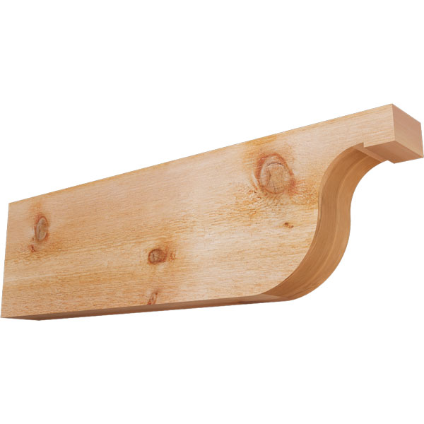 Ekena Millwork RFT04X10X36DEL00RWR