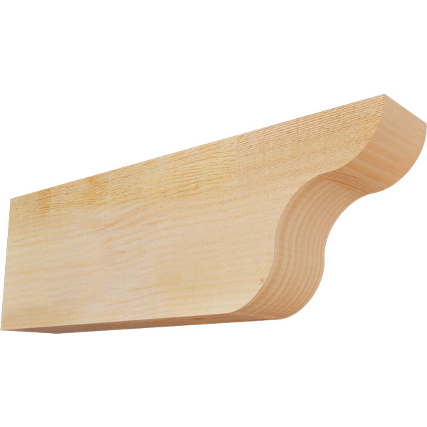 Ekena Millwork RFT04X08X24CAR00RDF