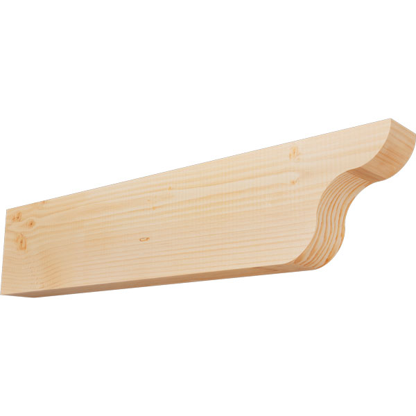 Ekena Millwork RFT04X08X36CAR00SDF