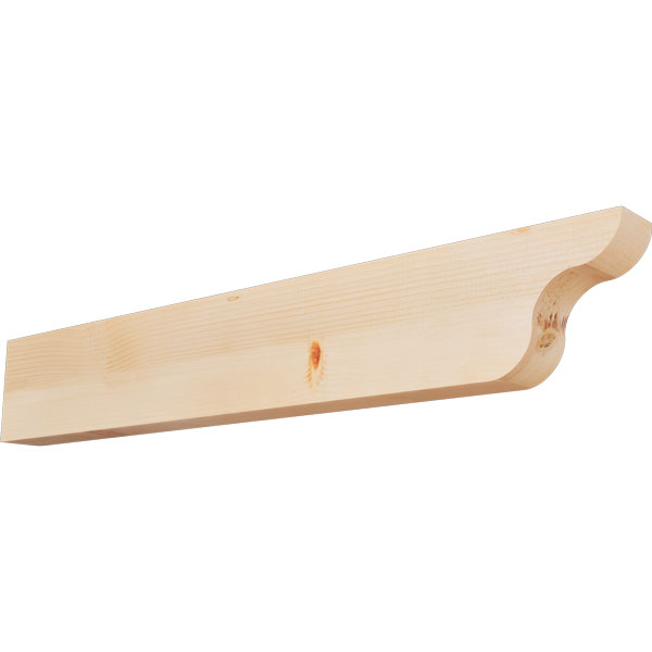 Ekena Millwork RFT04X08X48CAR00SDF