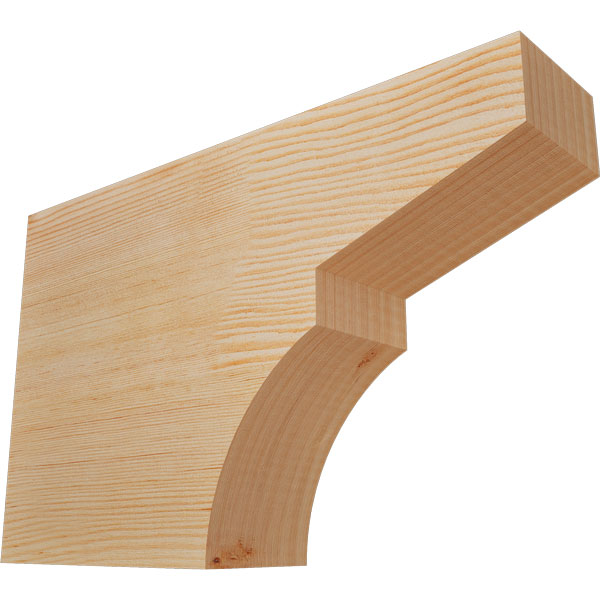 Ekena Millwork RFT04X10X16MON00SDF