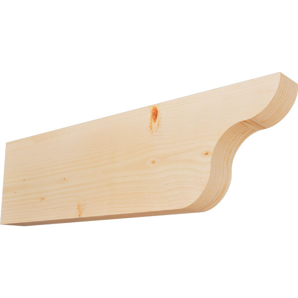 Ekena Millwork RFT04X10X36CAR00SDF