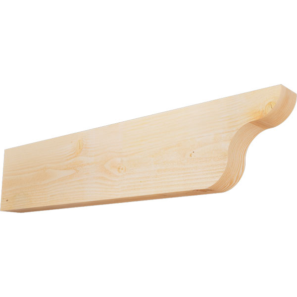 Ekena Millwork RFT04X10X48CAR00RDF