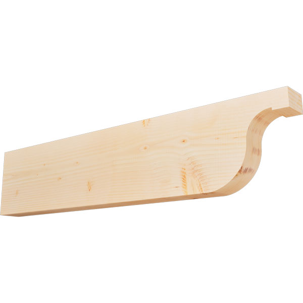 Ekena Millwork RFT04X10X48DEL00SDF