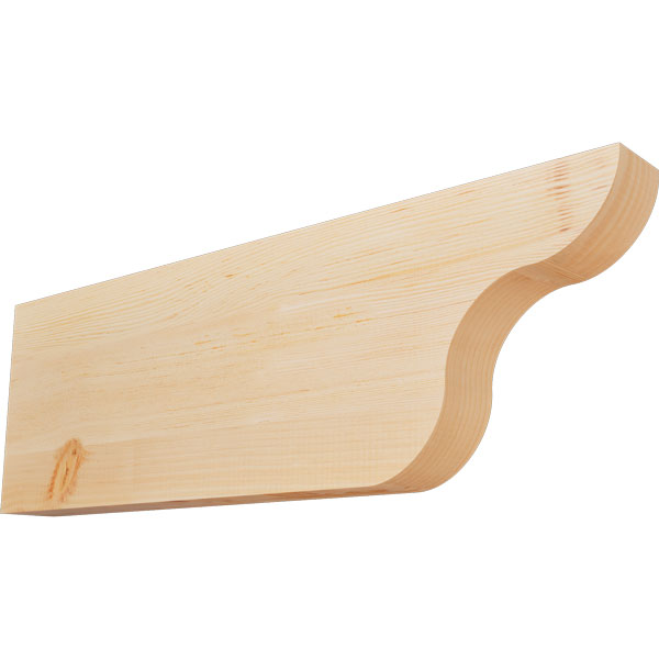 Ekena Millwork RFT04X12X36CAR00SDF