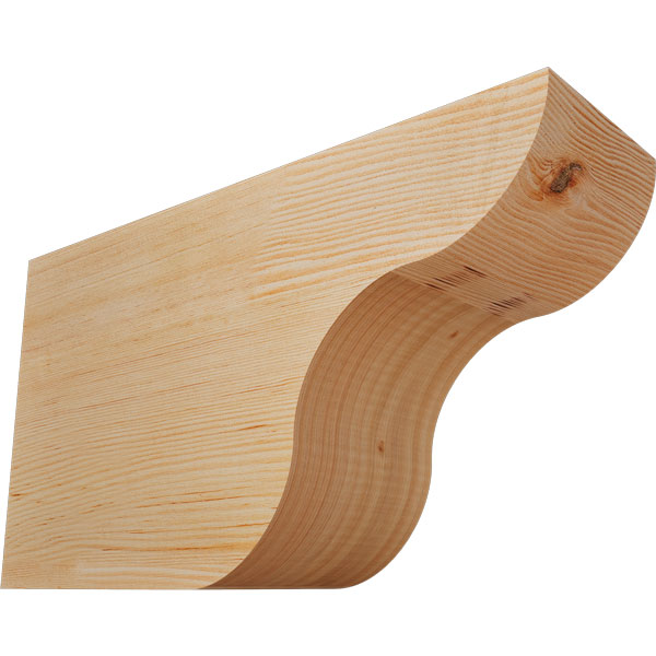 Ekena Millwork RFT06X10X18CAR00SDF