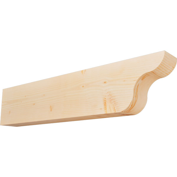 Ekena Millwork RFT06X10X48CAR00SDF