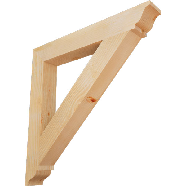 Ekena Millwork BKT04X30X30TRA01RDF