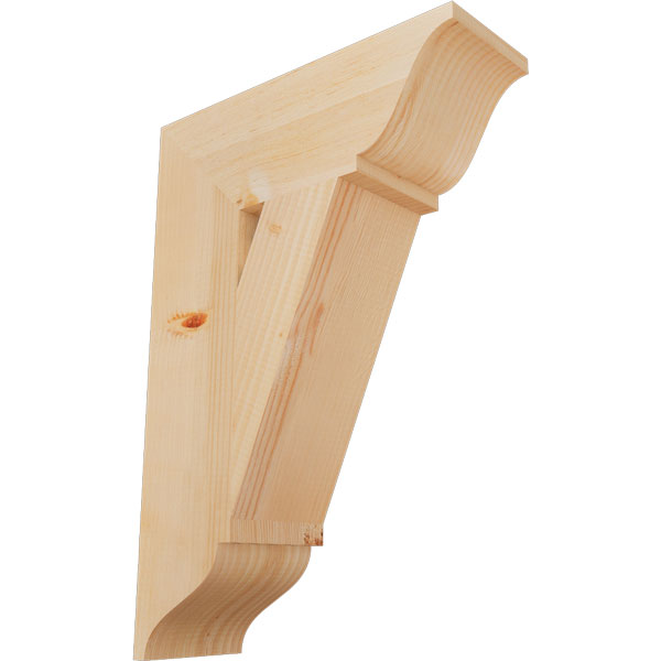 Ekena Millwork BKT06X18X26TRA01SDF