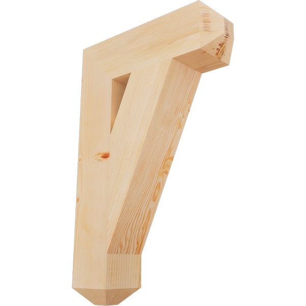 Ekena Millwork BKT06X22X34TRA04SDF