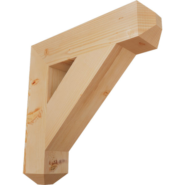 Ekena Millwork BKT06X28X28TRA04SDF
