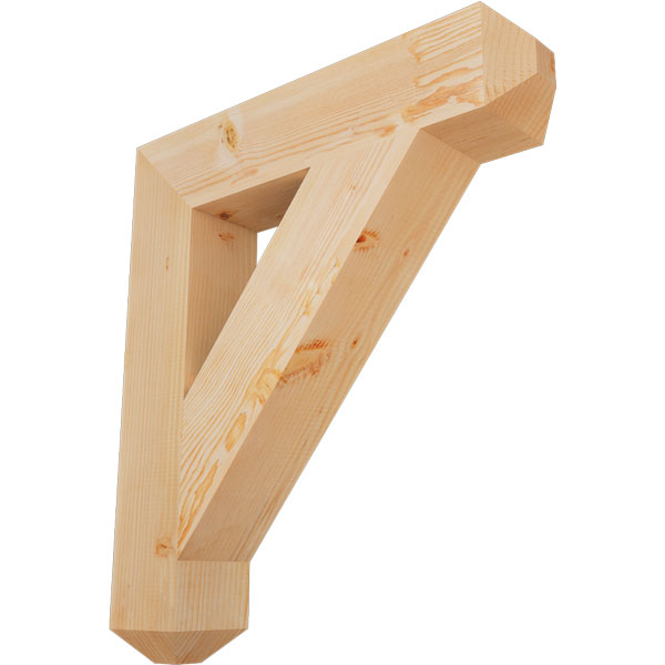 Ekena Millwork BKT06X30X34TRA04SDF