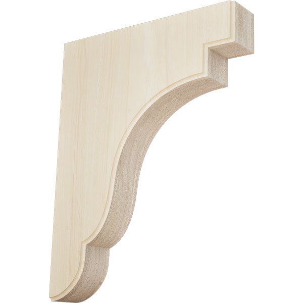 Ekena Millwork BKTW02X09X11BERW