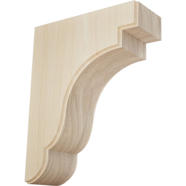 Ekena Millwork BKTW04X09X11BERW