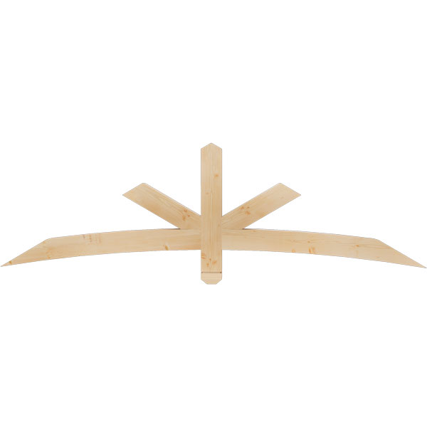 Ekena Millwork GBW072X21X0404ALB00SDF