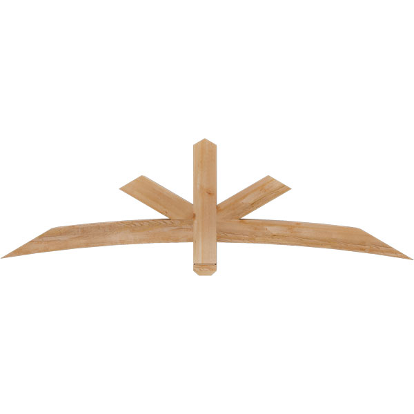 Ekena Millwork GBW072X21X0404ALB00RWR