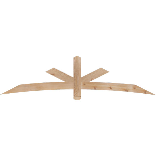 Ekena Millwork GBW084X21X0404ALB00RWR