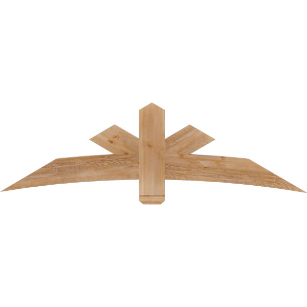Ekena Millwork GBW072X21X0406ALB00RWR