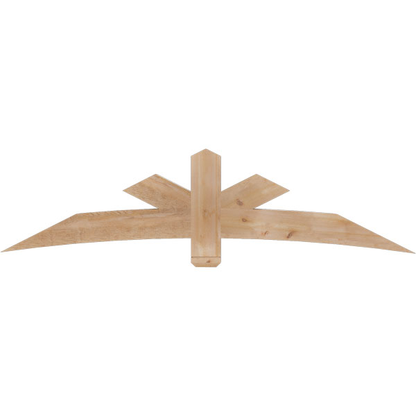 Ekena Millwork GBW084X21X0406ALB00RWR