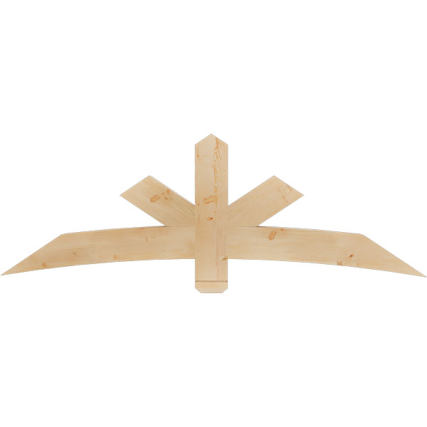 Ekena Millwork GBW072X24X0406ALB00SDF