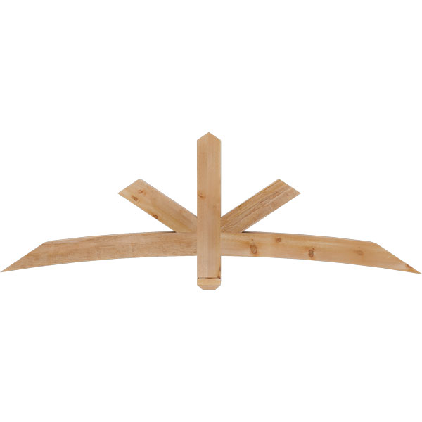 Ekena Millwork GBW072X24X0404ALB00RWR