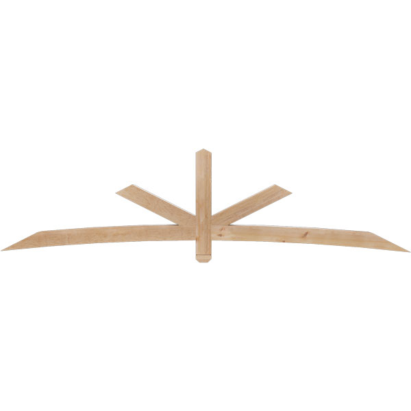 Ekena Millwork GBW108X27X0404ALB00RWR
