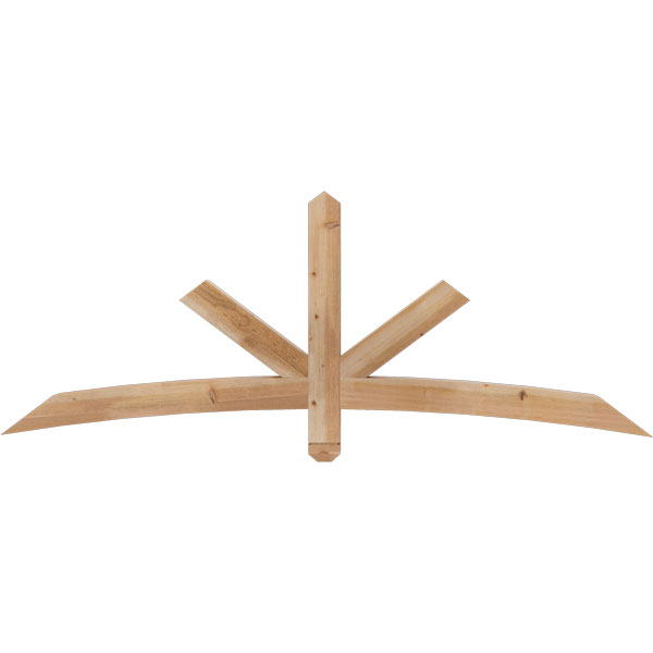 Ekena Millwork GBW072X27X0404ALB00SWR