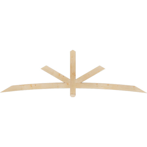 Ekena Millwork GBW096X28X0404ALB00SDF