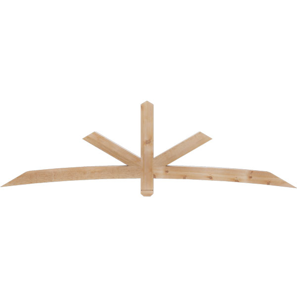 Ekena Millwork GBW096X28X0404ALB00RWR