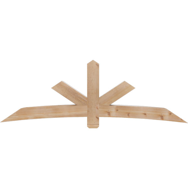 Ekena Millwork GBW096X32X0606ALB00RWR