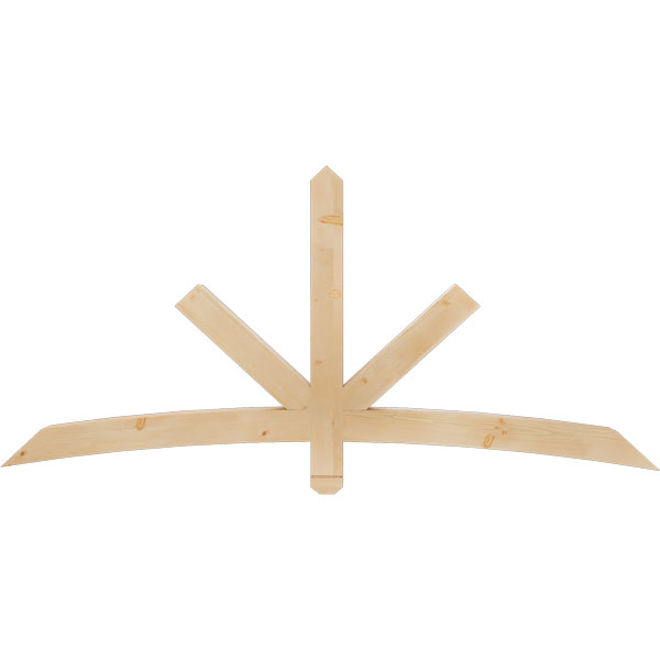 Ekena Millwork GBW072X33X0404ALB00SDF
