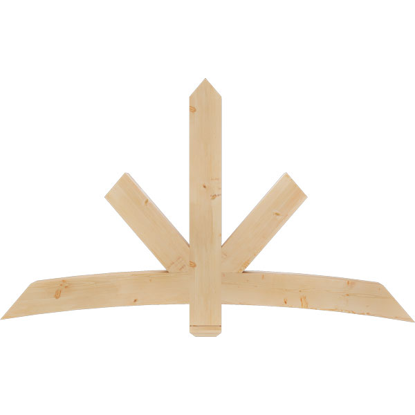 Ekena Millwork GBW072X42X0406ALB00SDF