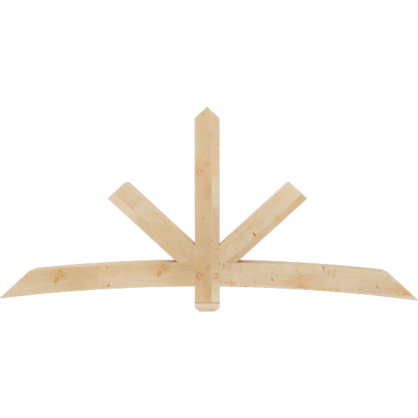 Ekena Millwork GBW096X44X0606ALB00SDF