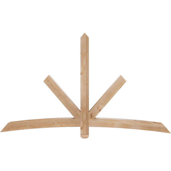 Ekena Millwork GBW084X49X0404ALB00RWR