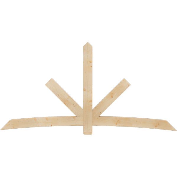 Ekena Millwork GBW108X54X0406ALB00SDF