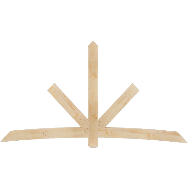 Ekena Millwork GBW108X58X0406ALB00SDF