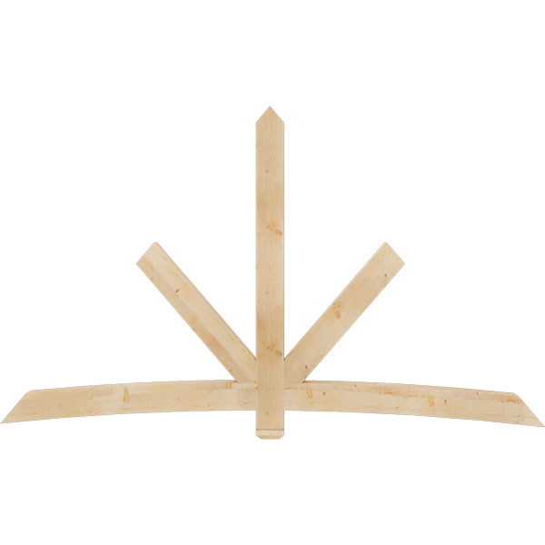 Ekena Millwork GBW108X63X0406ALB00SDF