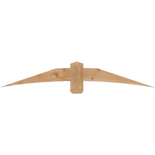 Ekena Millwork GBW072X12X0406BEL00RWR