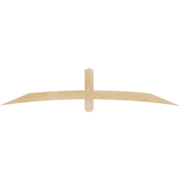 Ekena Millwork GBW084X17X0404BEL00RDF