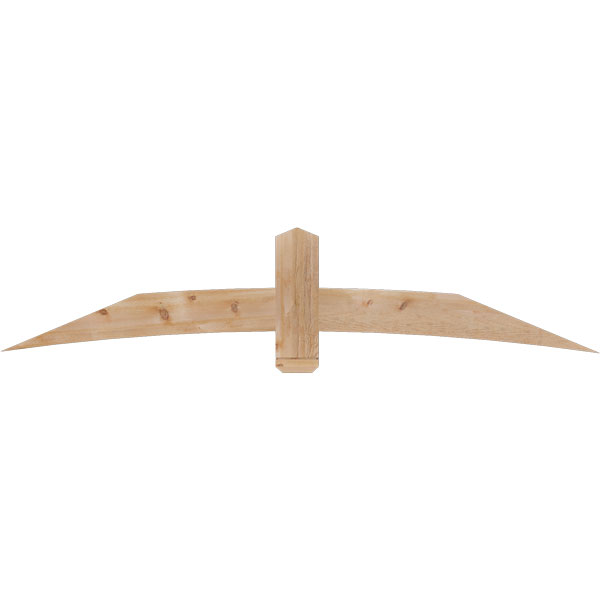 Ekena Millwork GBW084X17X0406BEL00RWR