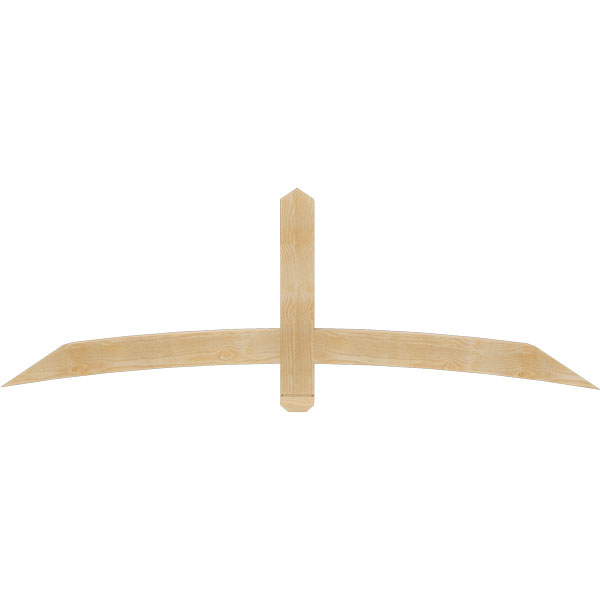 Ekena Millwork GBW072X24X0404BEL00RDF