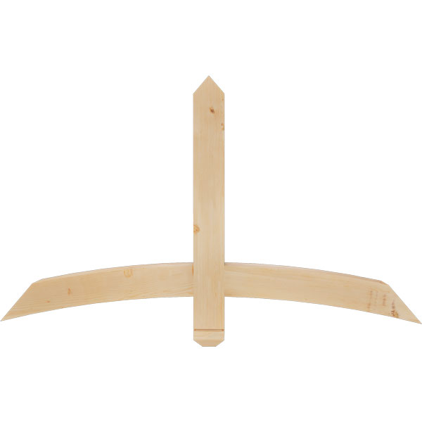 Ekena Millwork GBW048X28X0404BEL00SDF