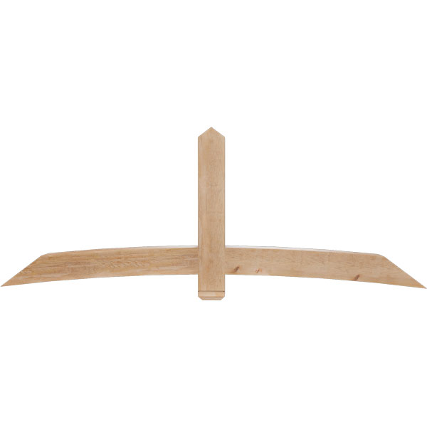 Ekena Millwork GBW096X36X0606BEL00RWR