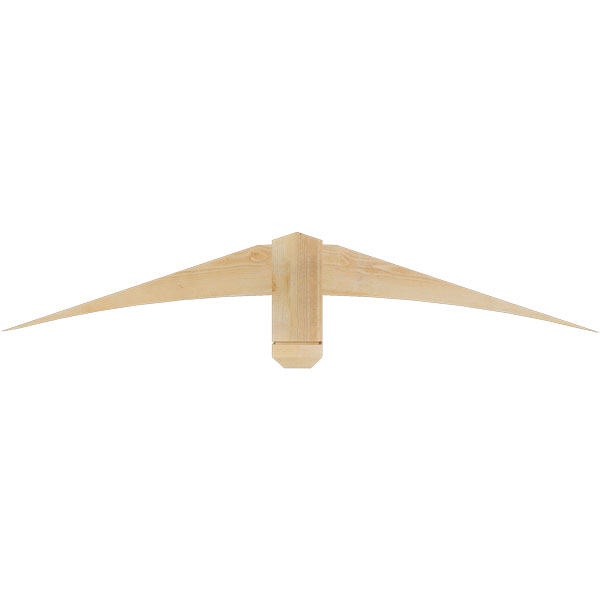 Ekena Millwork GBW048X08X0404BEL00RDF