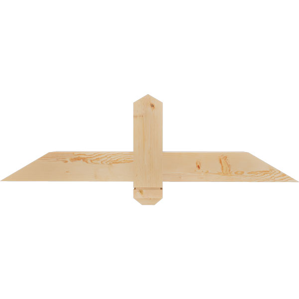 Ekena Millwork GBW036X10X0404EUG00SDF