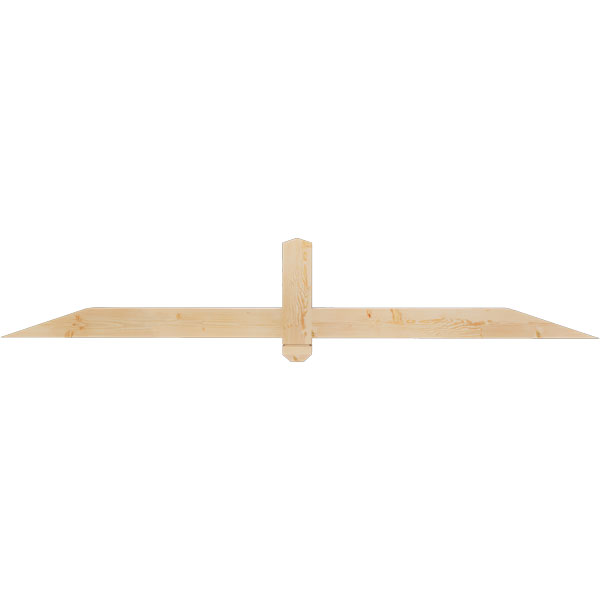 Ekena Millwork GBW072X12X0404EUG00SDF