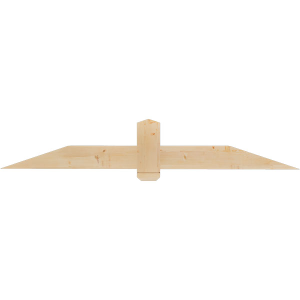 Ekena Millwork GBW072X12X0406EUG00SDF